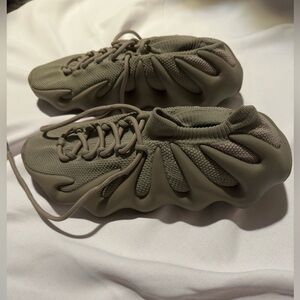 Yeezy 450 stone flax shoes size 10 1/2. $80 firm